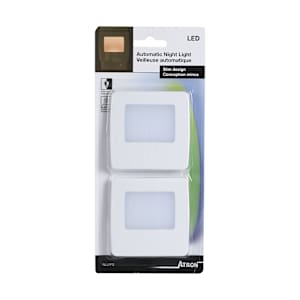 Veilleuse automatique à DEL Pqt/2