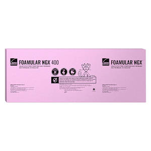 OWENS CORNING Foamular NGX F-400 Insulating Panel 1 1/2 in. x 2 ft. x 8 ft.