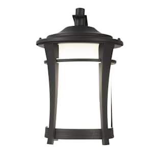Maya 1-Light Outdoor Wall Mount Black