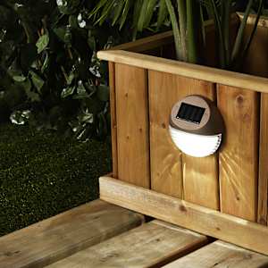 VERTUO Copper Stair Riser Solar Light