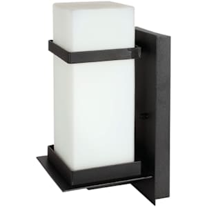 Havana 1-Light Outdoor Wall Mount Black