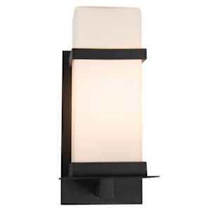 Havana 1-Light Outdoor Wall Mount Black