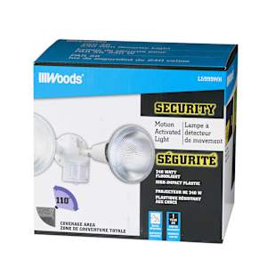 White Motion Sensor Lamp