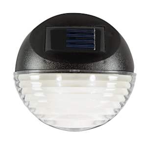 VERTUO Black Stair Riser Solar Light