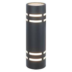 Tay 2-Light Outdoor Wall Mount Black