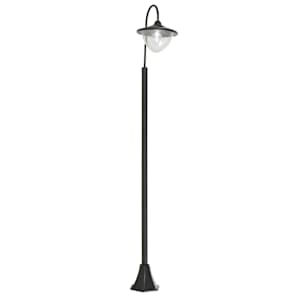 VERTUO Solar Lamp Post Black