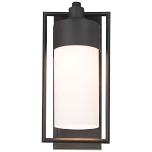 Applique murale d'extérieur Moare noire 1 lumière