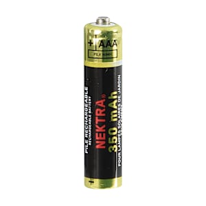 NEKTRA AAA Rechargeable Solar Batteries Pkg/4