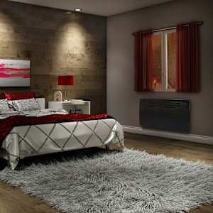 CEG Wall Convection Electric Heater w/o Thermostat 500 W Black