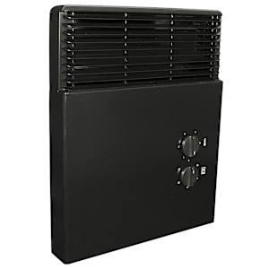 SBG Wall Convection Electric Bathroom Heater 1500 W Black