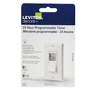 Interrupteur à minuterie programmable Decora