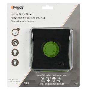 WOODS All-Season Outdoor Timer