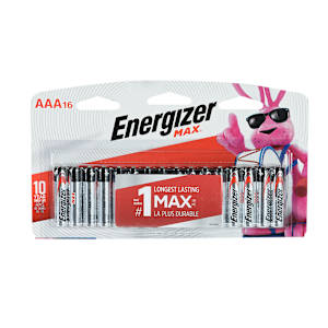 Piles Energizer Max AAA Pqt/16