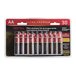 Piles Ultra Premium AA Pqt/30 NEKTRA