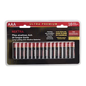 Piles Ultra Premium AAA Pqt/16 NEKTRA