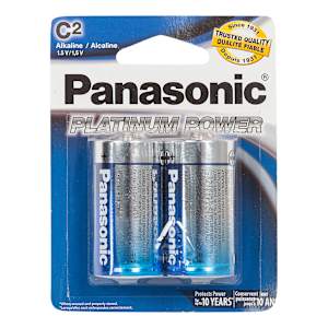Panasonic Batteries C Pkg/2