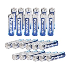 Piles Panasonic AA Pqt/24
