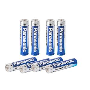 Piles Panasonic AAA Pqt/8