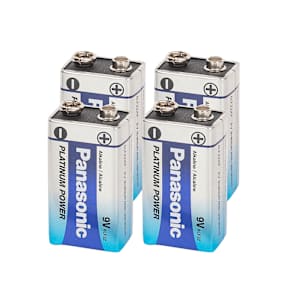 Panasonic Batteries 9 V Pkg/4