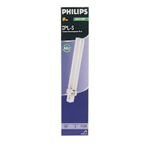 Lampe fluocompacte G23 blanc chaud 9 W