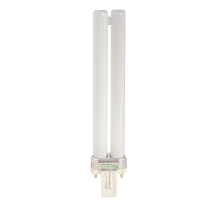 Lampe fluocompacte G23 blanc chaud 9 W