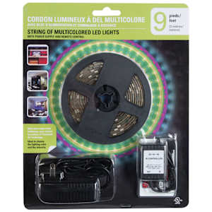 VERTUO LED Light Strip 9 ft. 10 in. Multicoloured