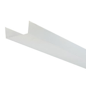 Lentille de remplacement pour luminaire fluorescent 5 po x 48 po
