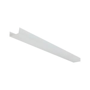 Lentille de remplacement pour luminaire fluorescent 5 po x 48 po
