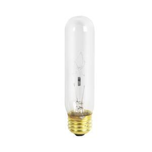 T10 Incandescent Tube Bulb, 40 W