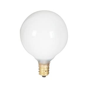 G16.5 Incandescent Light Bulbs 40 W Pkg/2