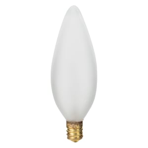 Incandescent Candle Bulbs 40 W Pkg/2