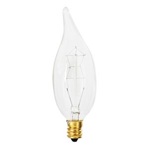 Ampoules incandescentes Vintage CA10, 25 W Pqt/4