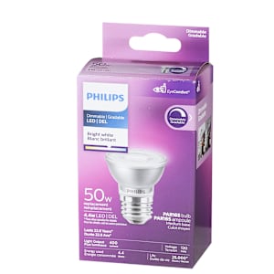 Ampoule-réflecteur DEL PAR16 blanc brillant 4,4 W