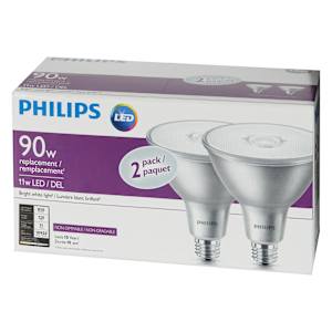 Ampoule DEL PAR38 blanc brillant 11 W