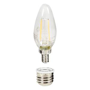 B10 Daylight LED Light Bulb 4.5 W Pkg/3