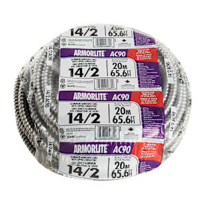 BX Armoured Electrical Cable 14/2, 20 m
