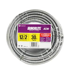 BX Armoured Electrical Cable 12/2, 30 m