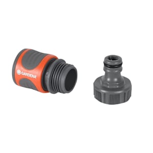 Raccord et adaptateur rapides pour tuyau d'arrosage GARDENA