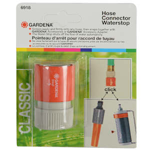 Raccord de tuyau d'arrosage Aquastop GARDENA