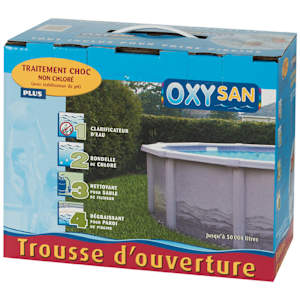 Trousse d’ouverture de piscine de luxe