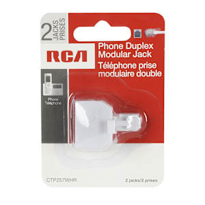 2-in-1 Modular Telephone Line Adapter