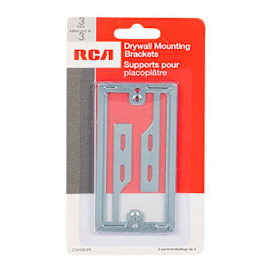 Drywall Mounting Brackets Pkg/3
