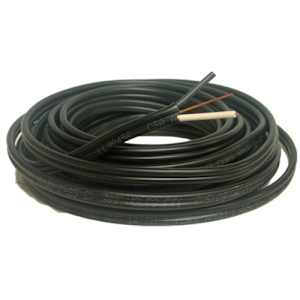Exterior Electrical Wire NMWU 14/2 Black 20 m
