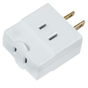 3-Outlet Wall Adapter White