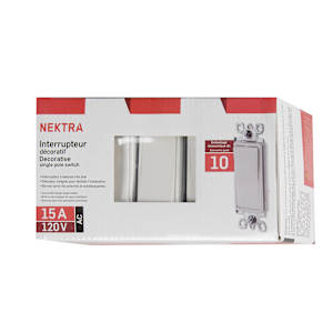 NEKTRA Unipolar Switches Pkg/10