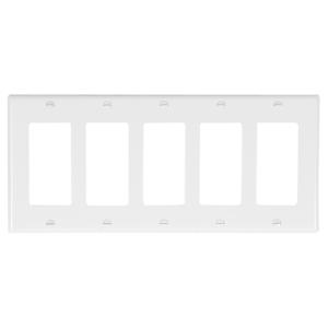 Decora Quintuple Plate