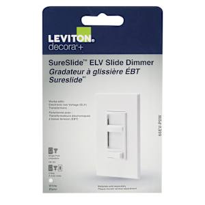 Gradateur à glissière Sureslide Decora à basse tension