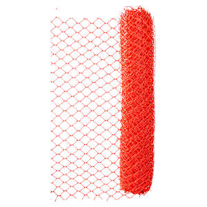 Clôture de construction en plastique losange 4 pi x 50 pi