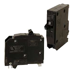 Square-D Twin Circuit Breaker 15 A