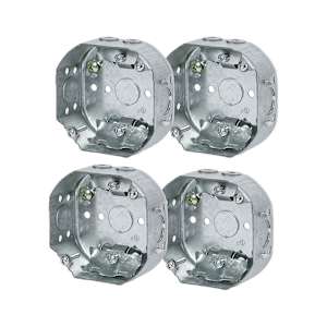 Boîtes électriques octogonales 1 1/2 po Pqt/4 NEKTRA